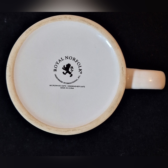 ROYAL NORFOLK Inspirational White Mug with Blue Truck Design - Picture 4 of 4